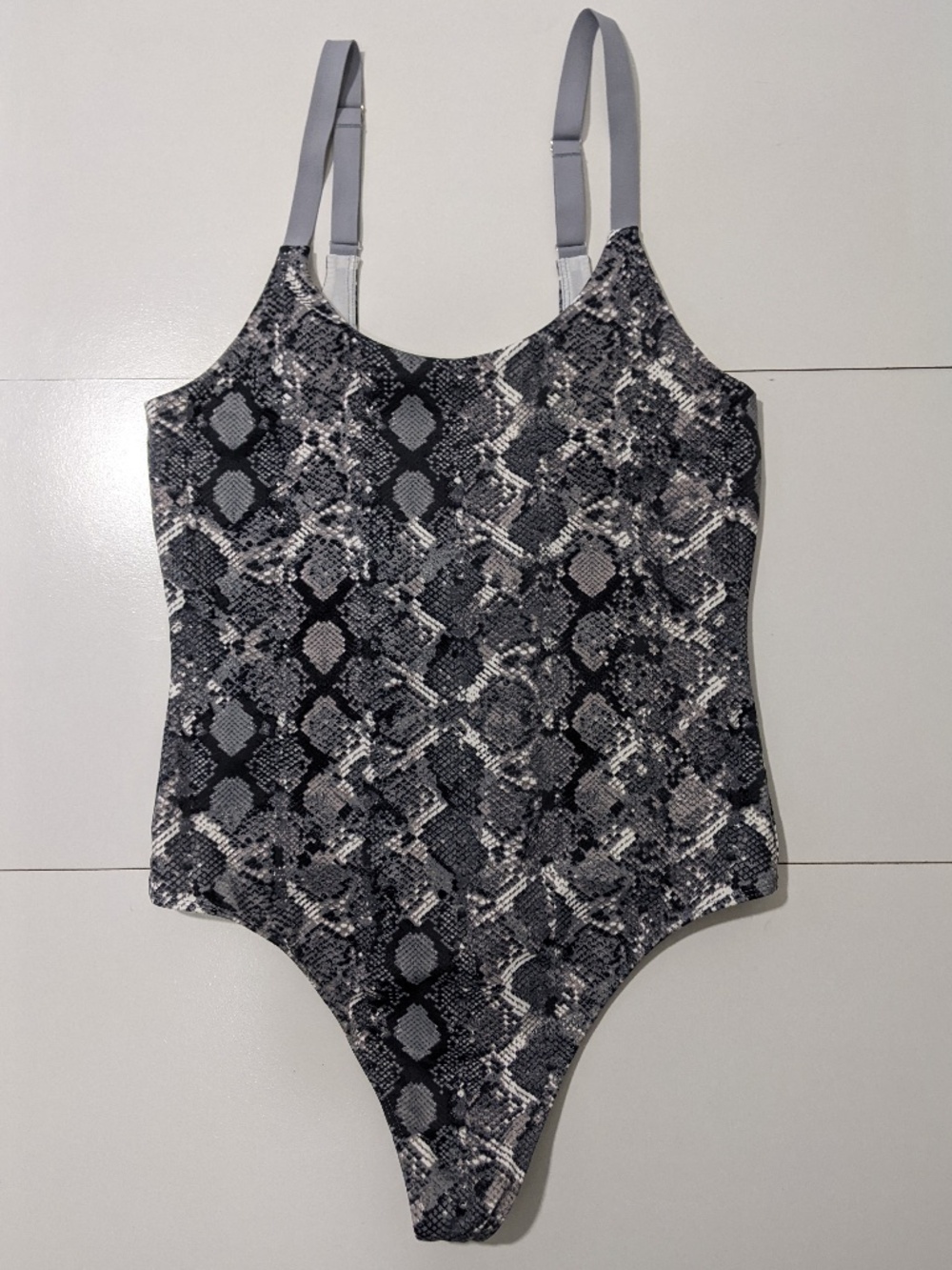 VS Sport Snakeskin Bodysuit